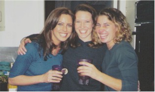 Hillary, Jen, and Sarah